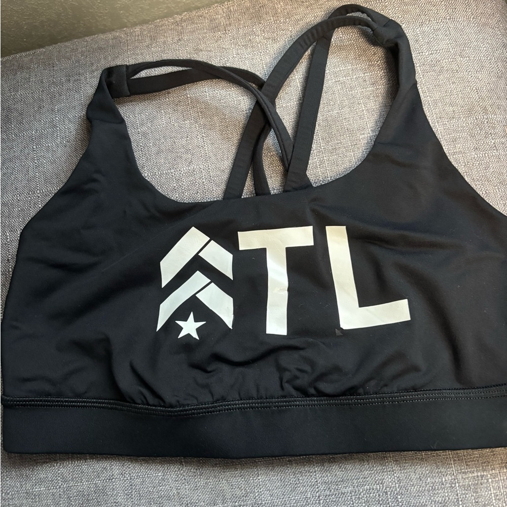 ATL Black Sports Bra